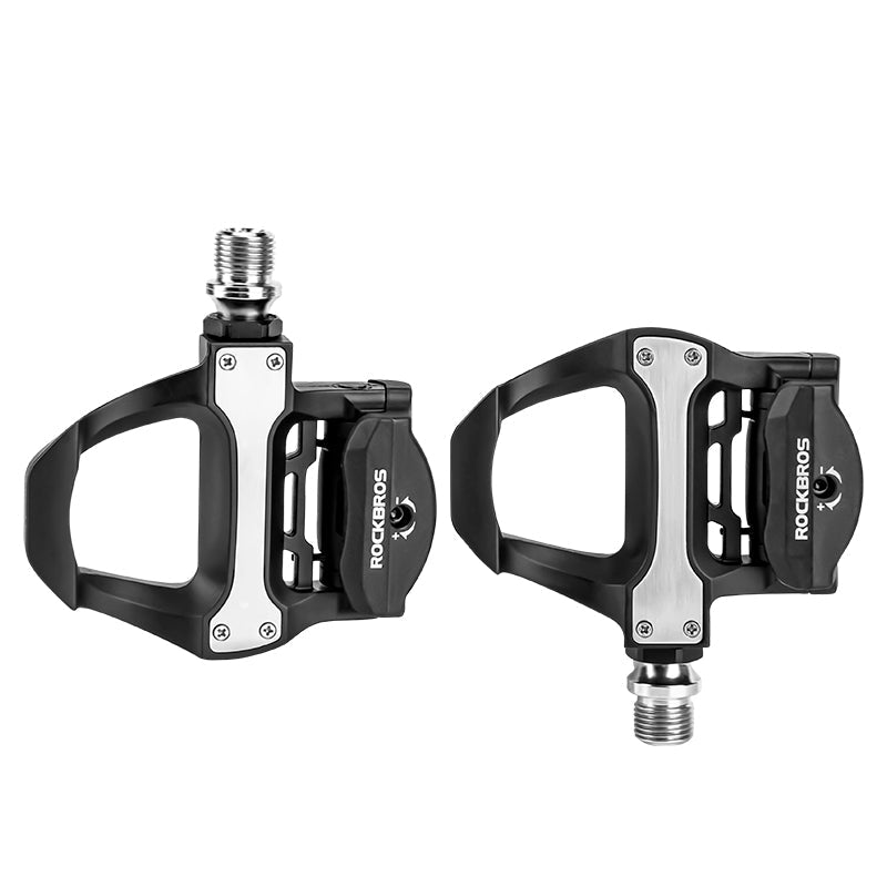 ROCKBROS Road Bike Lock Pedals SPD Bicycle Pedals Sealed Bearings Fit Shimano - #style_Black-P601