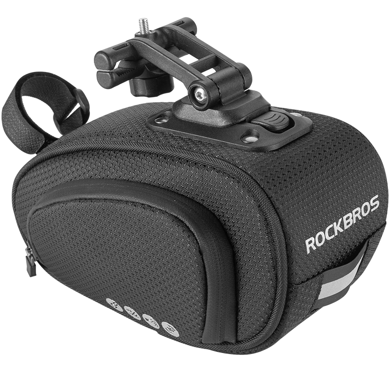ROCKBROS Bike Saddle Bag Bike Bag Under Seat Bag Bicycle Seat Pack Pouch - ROCKBROSUSA