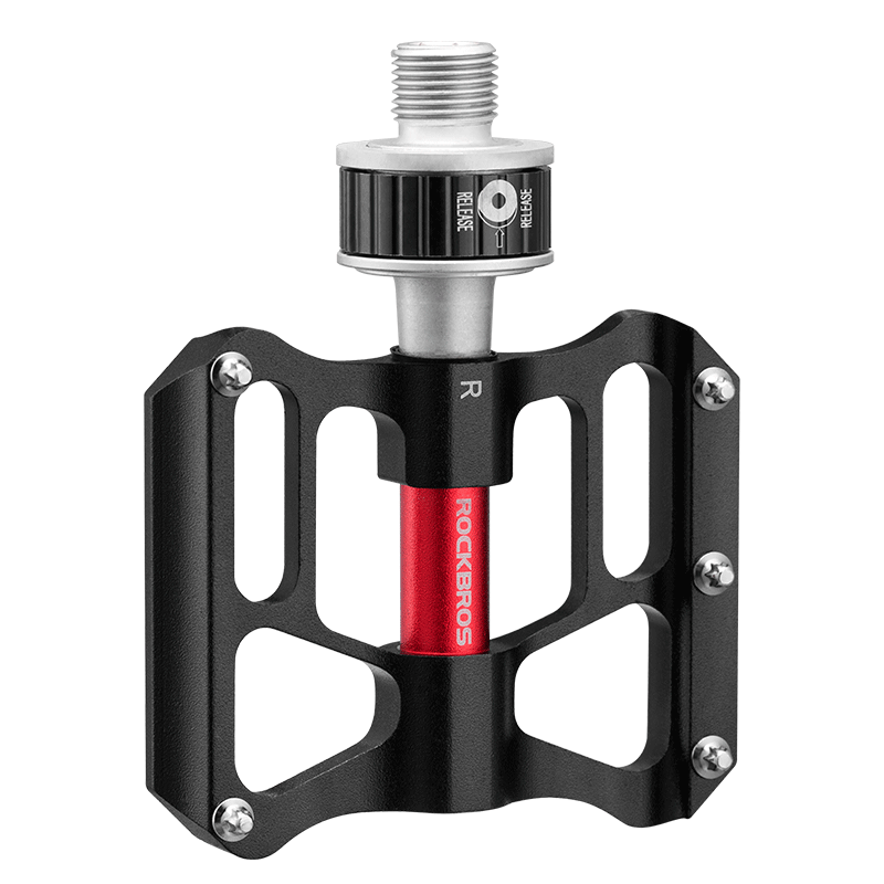 ROCKBROS Quick Release Bike Pedals in Black Pair
