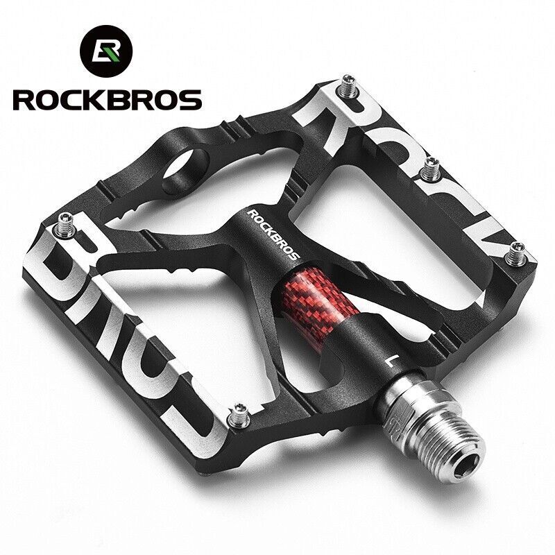 ROCKBROS Lightweight Flat Bike Pedals in Various Colours (Pair) - ROCKBROSUSA