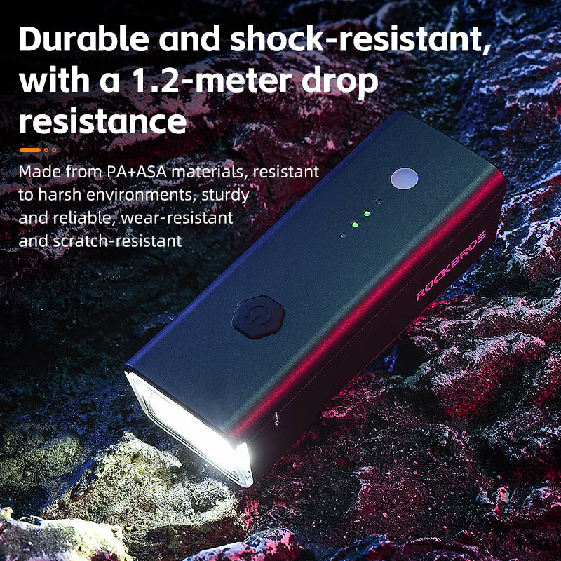 ROCKBROS Waterproof Front Bike Light - ROCKBROSUSA