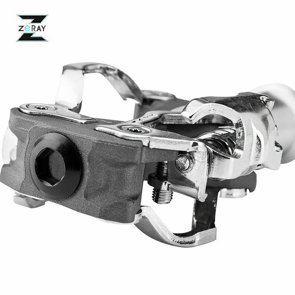 ROCKBROS ZERAY Bike Pedals Self-locking Aluminum Alloy Mountain Bike SPD CR-MO Pedals - ROCKBROSUSA