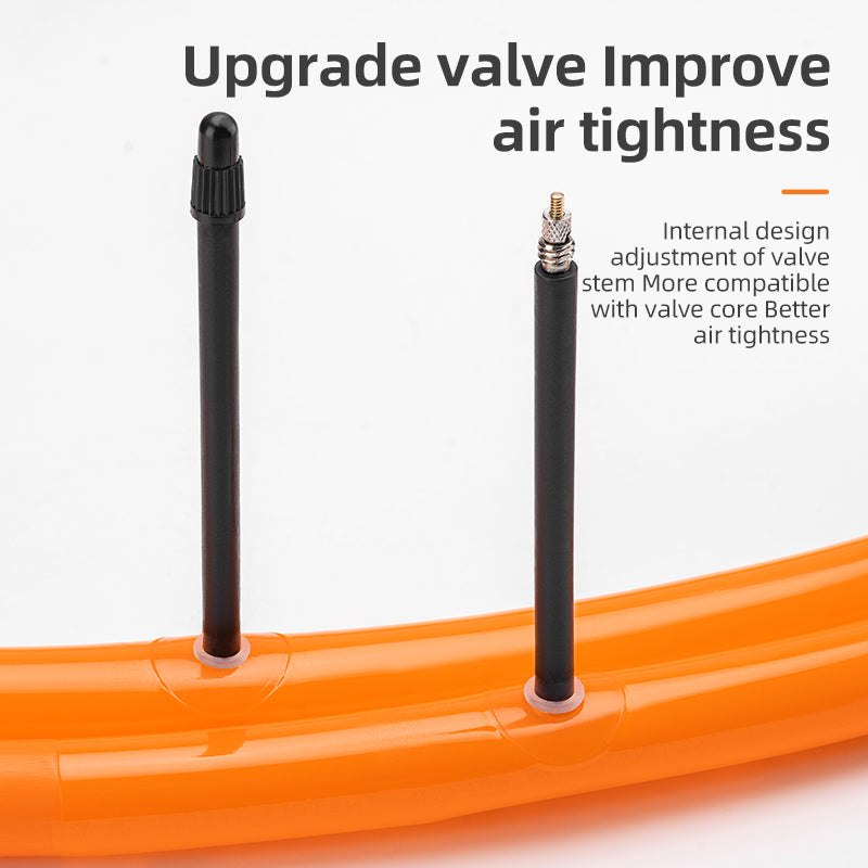 ROCKBROS Bike Inner Tube Road Bicycle Tubes Presta Valve Compatible with 700 x 18/23/25/28/30/32Tire - ROCKBROSUSA