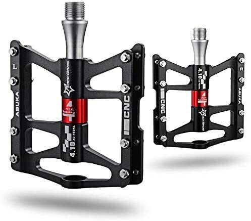 rockbros pedals review ROCKBROS Super-Smooth Bike Pedals in Various Colours (Pair), Black