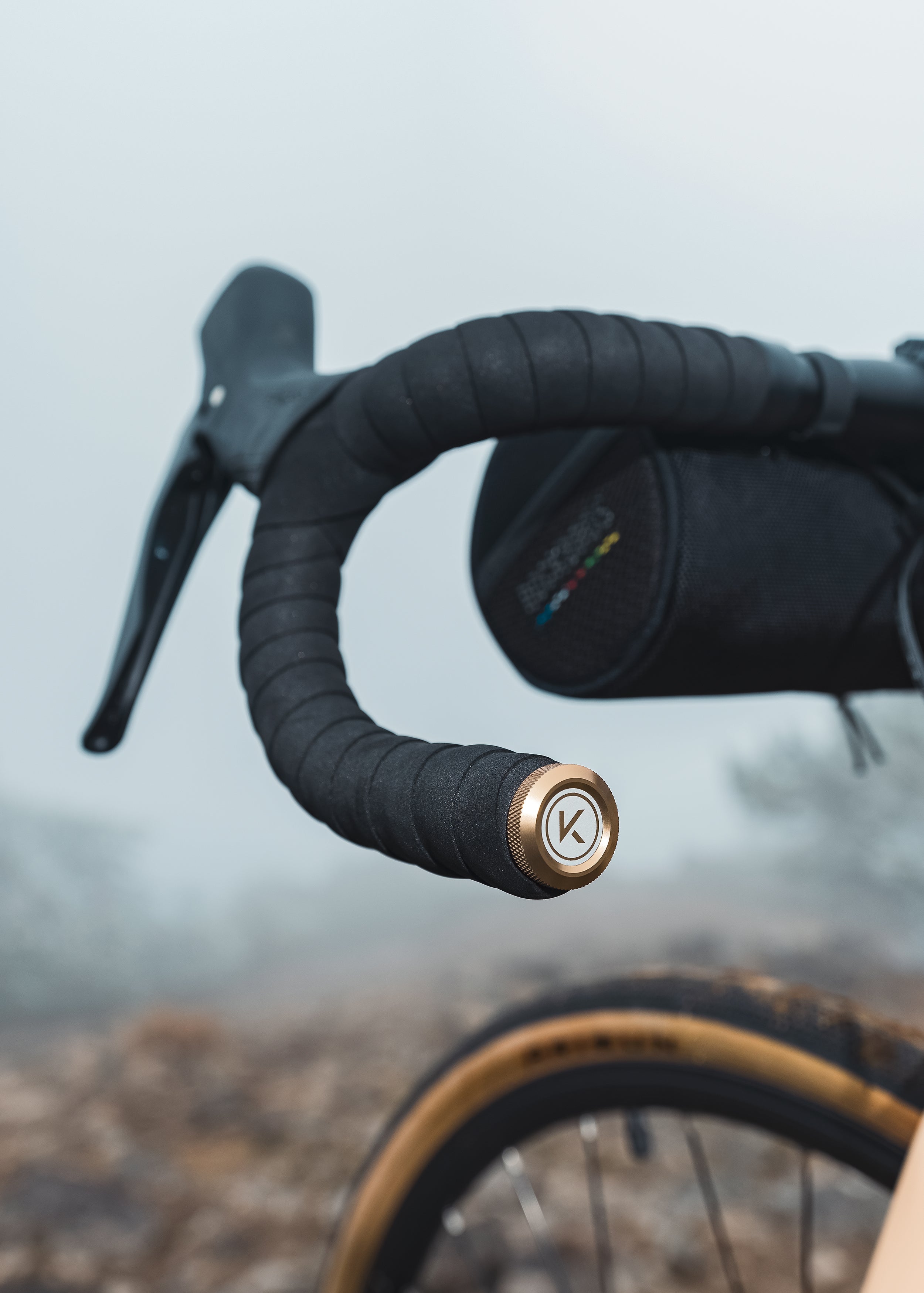 【ROAD TO SKY&VIVK】by ROCKBROS and VIVK Handlebar Shock Absorbing Ends (Pair) - ROCKBROSUSA