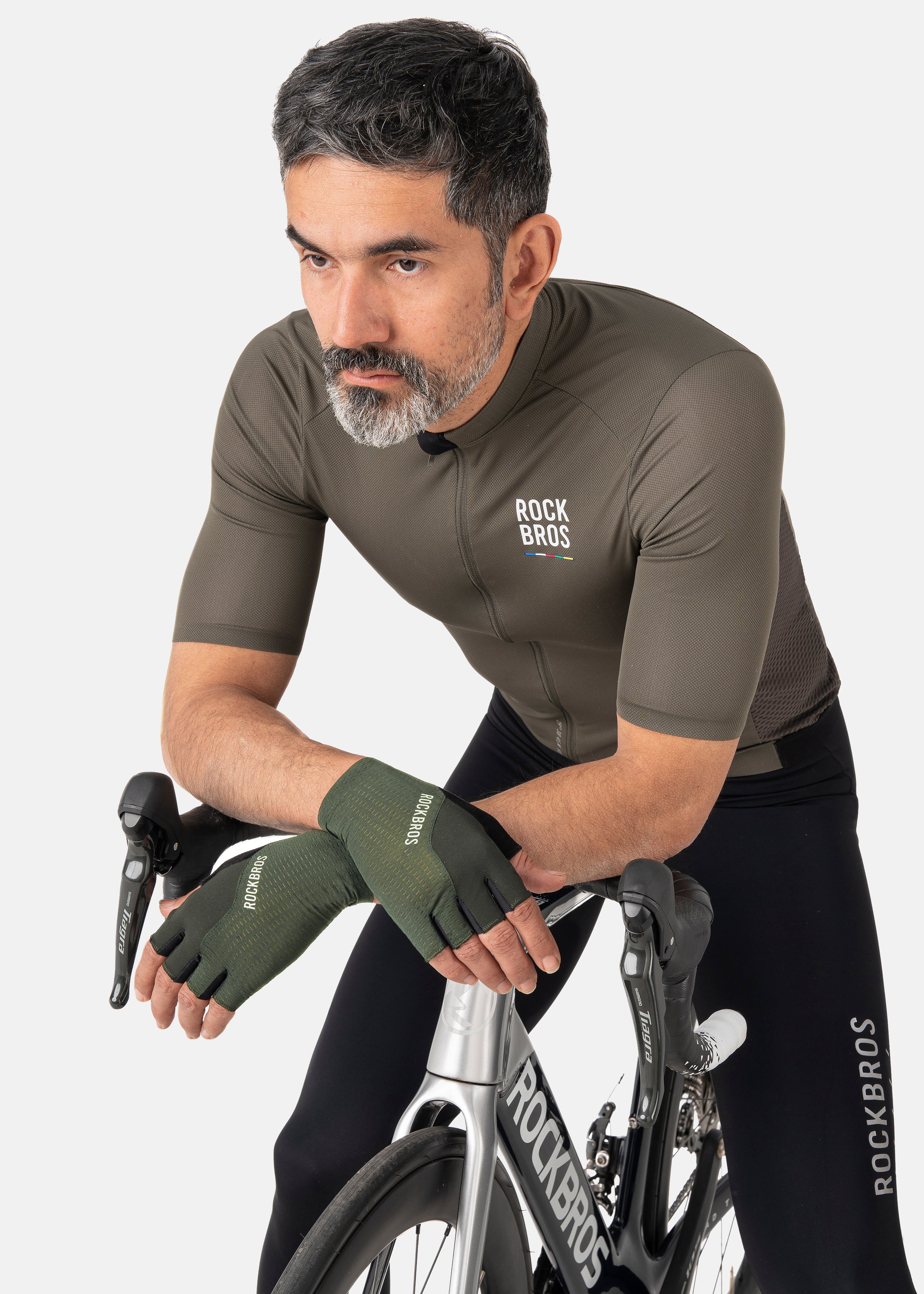 【ROAD TO SKY】by ROCKBROS Fingerless Anti-Slip Cycling Gloves in Various Colours - ROCKBROSUSA