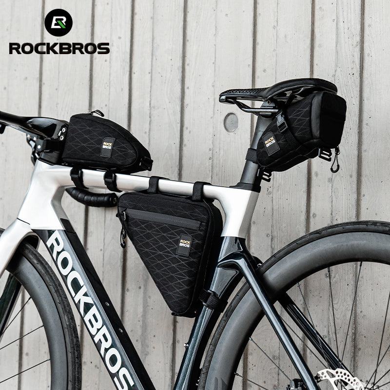 ROCKBROS Bicycle Combination Bags Set - Top Tube, Triangle, Saddle Bags - ROCKBROSUSA