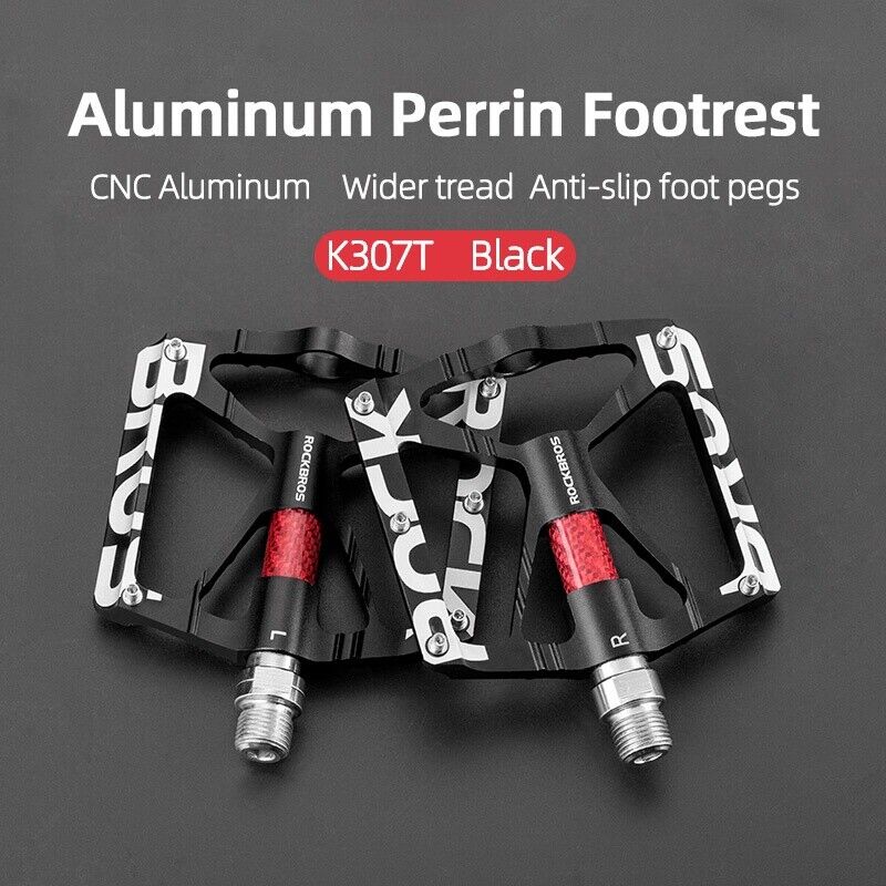 ROCKBROS Lightweight Flat Bike Pedals in Various Colours (Pair) - ROCKBROSUSA