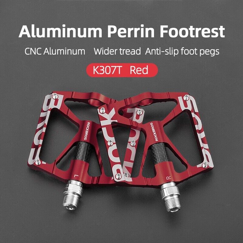 ROCKBROS Lightweight Flat Bike Pedals in Various Colours (Pair) - ROCKBROSUSA