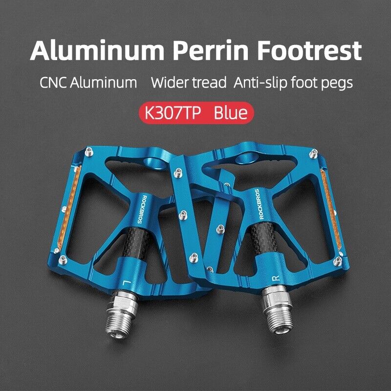 ROCKBROS Lightweight Flat Bike Pedals in Various Colours (Pair) - ROCKBROSUSA
