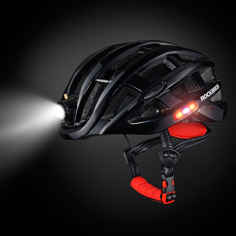 ROCKBROS MTB Road Bike Helmet Light Helmet Outdoor Night Cycling Ultra
