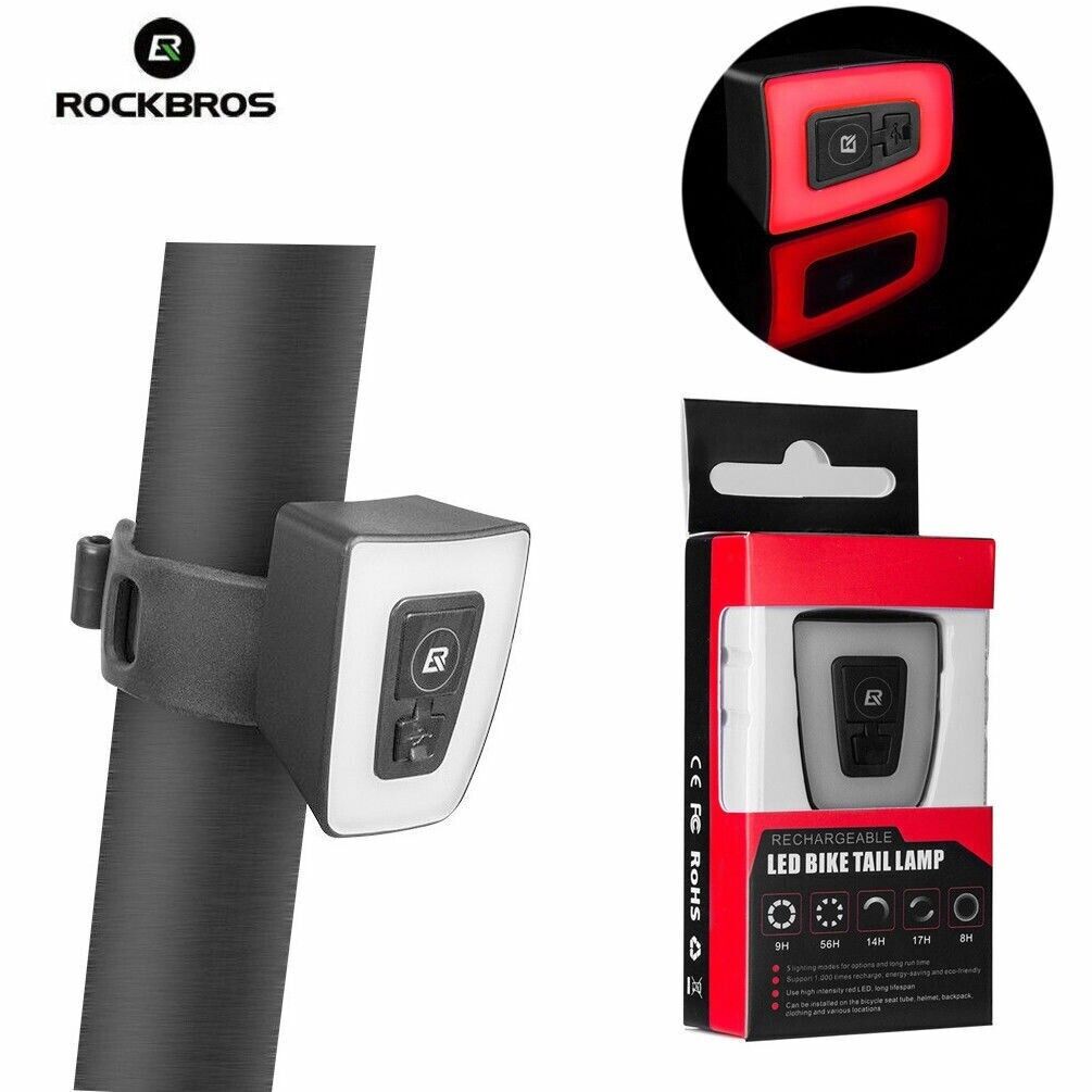 ROCKBROS Compact Red Helmet Light TT30-WD - ROCKBROSUSA