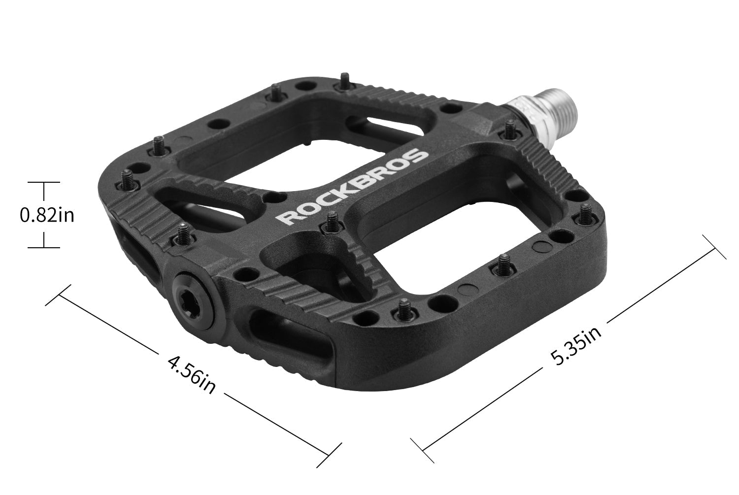 ROCKBROS Extra Large Bike Pedals in Various Colours (Pair)