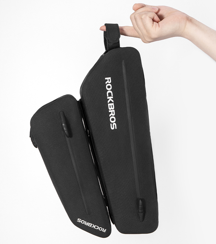 ROCKBROS Bicycle Top Tube Bag Combination Cycling Frame Bags Waterproof 2pcs - ROCKBROSUSA