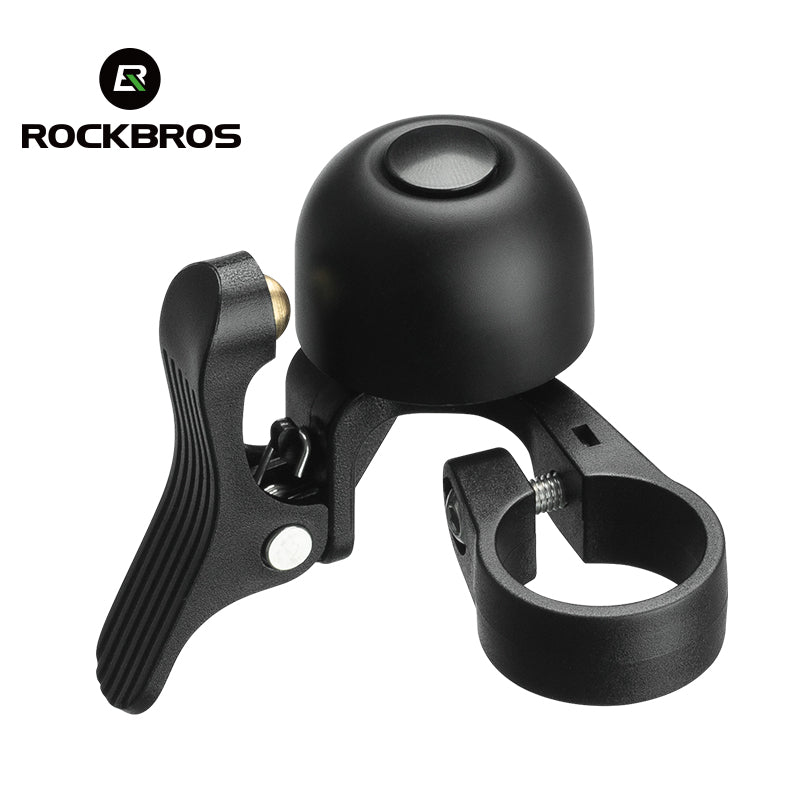 ROCKBROS Bike Bell Copper Alloy Durable Bicycle Bell with Clear&Long Sound Bike Ring Bell - ROCKBROSUSA