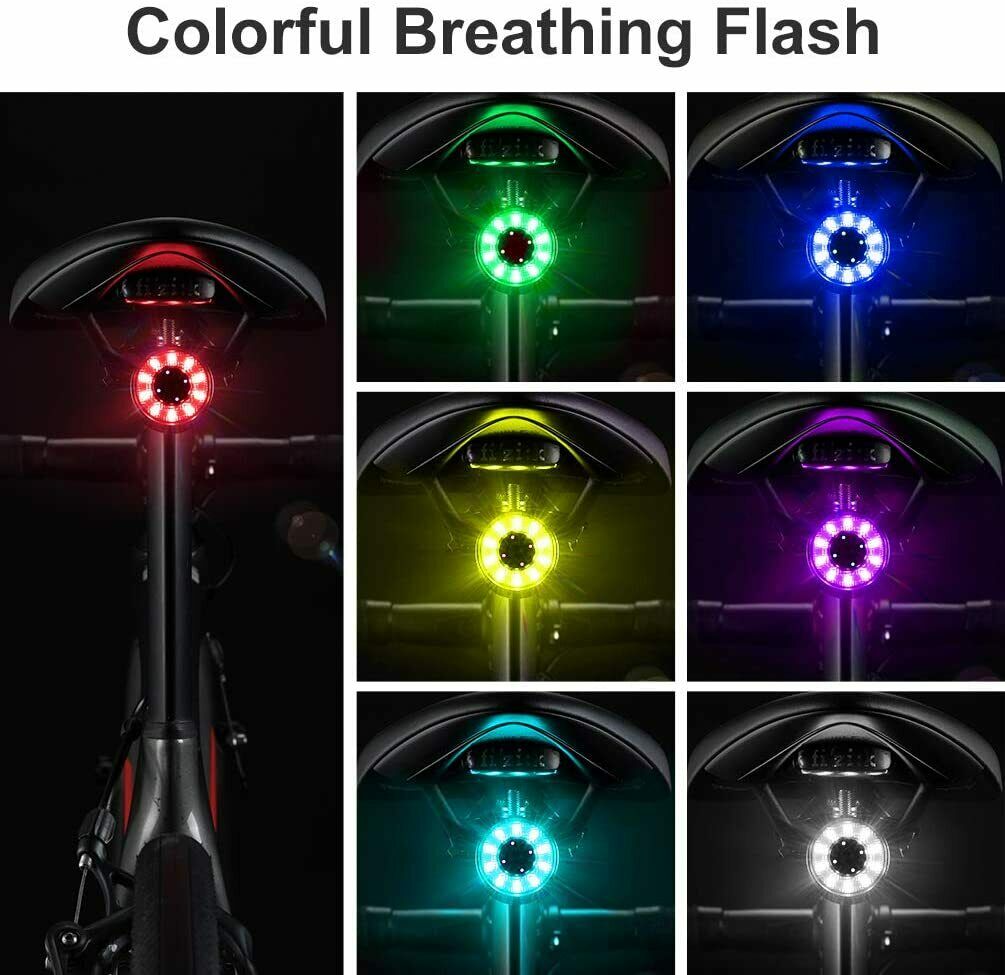 ROCKBROS Multiple Color Bike Tail Light Q1 - ROCKBROSUSA