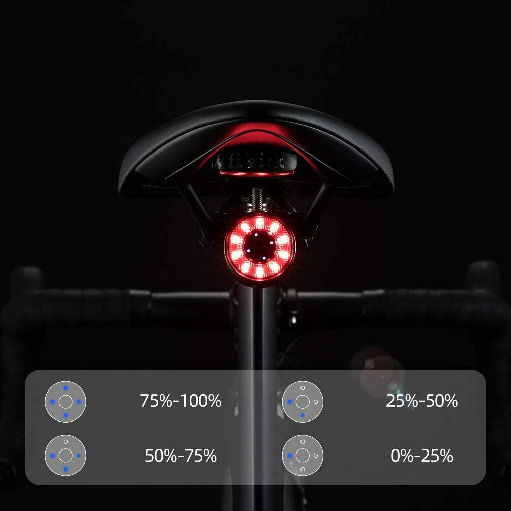 ROCKBROS Multiple Color Bike Tail Light Q1 - ROCKBROSUSA