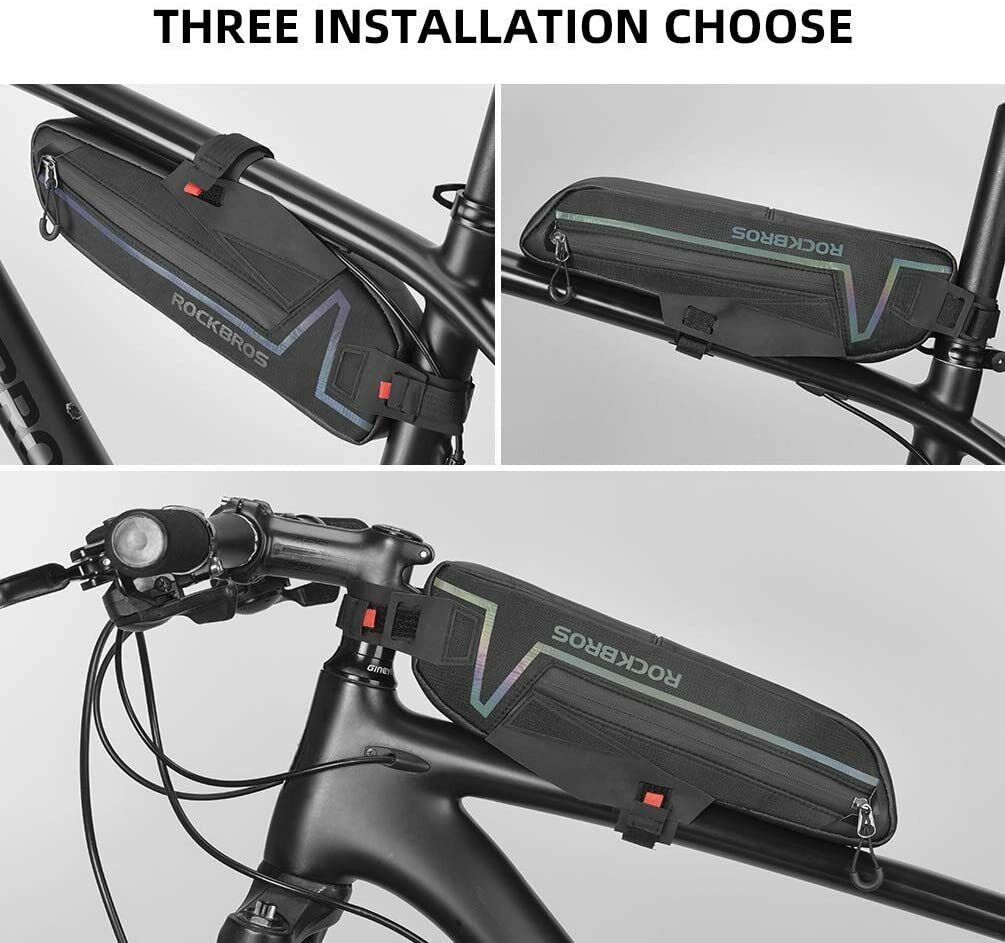 ROCKBROS- Colour Reflective Top/Under Tube Bag - ROCKBROSUSA