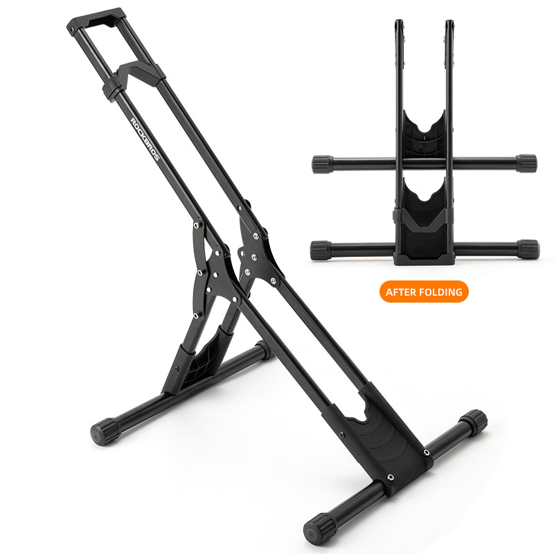 ROCKBROS Carbon Steel Folding Bike Stand - ROCKBROSUSA