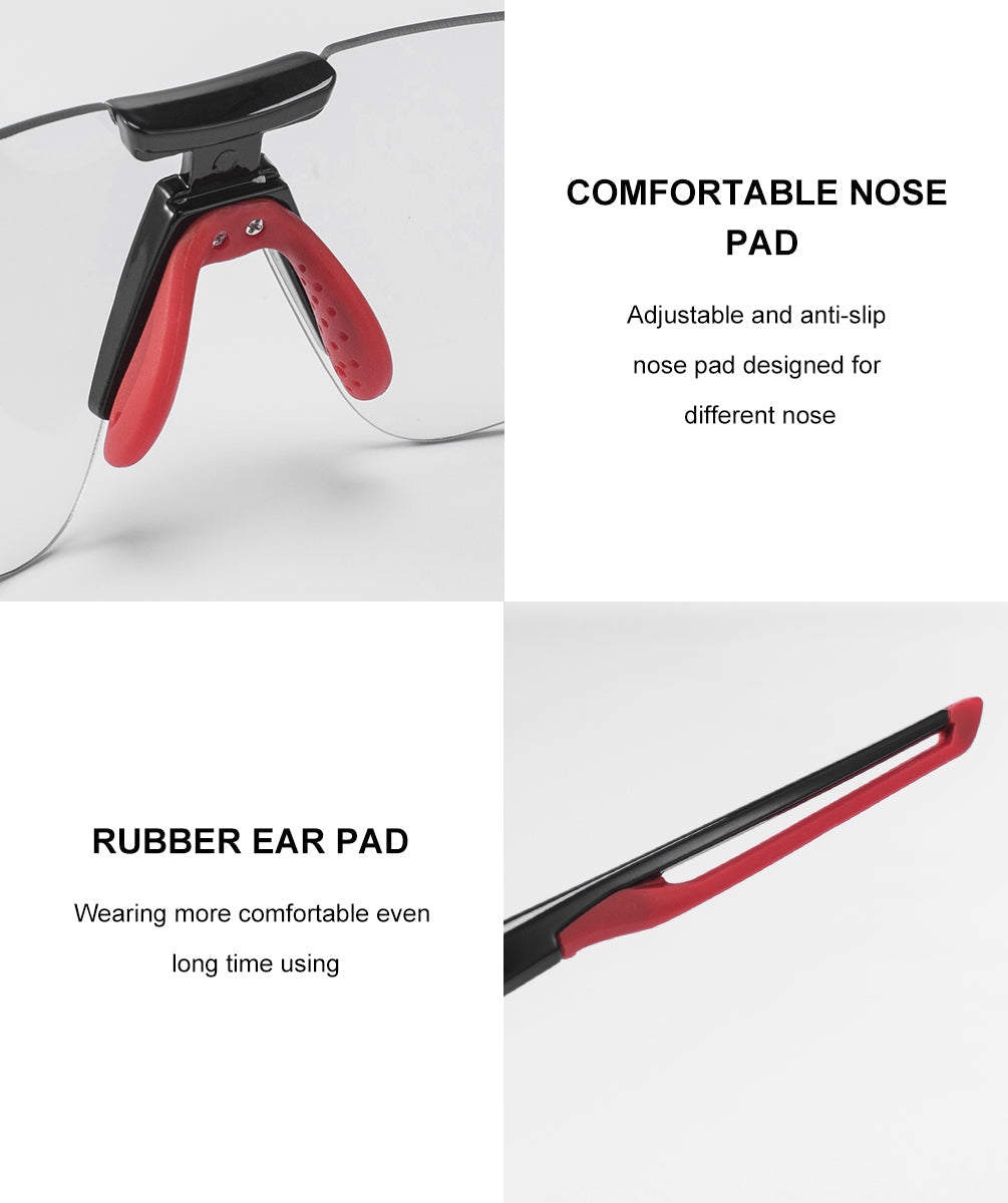 ROCKBROS Ultralight Photochromic Cycling Sunglasses