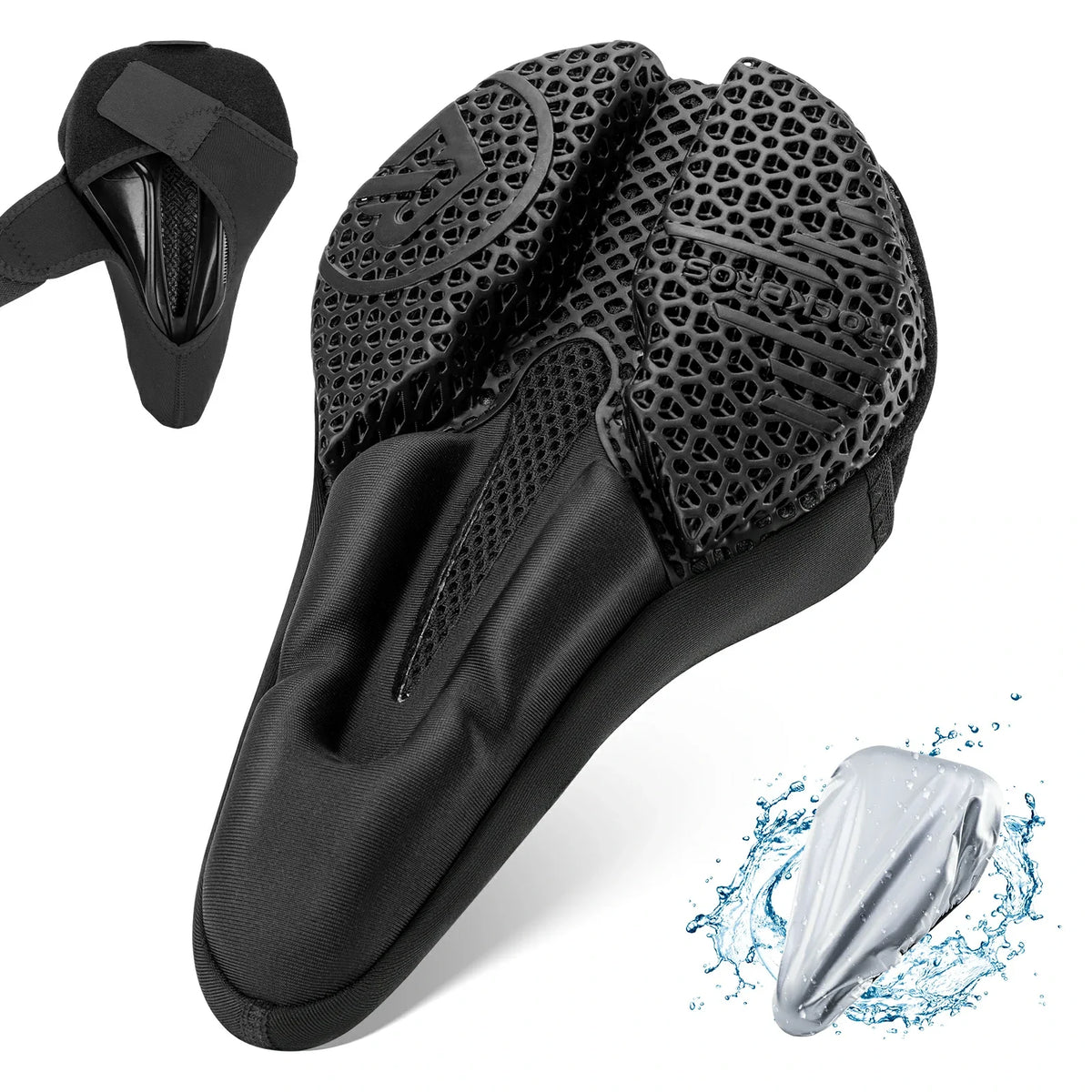 ROCKBROS Bicycle Saddle Seat Memory Foam Comfortable Ergonomic