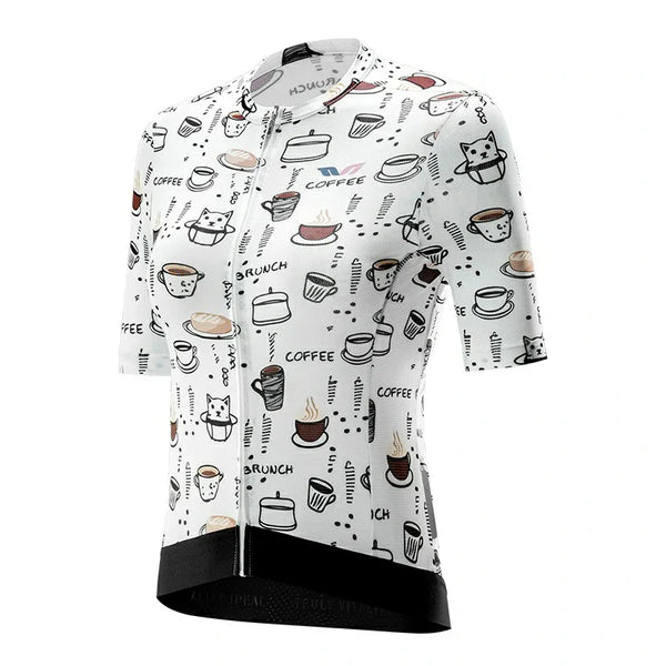 TVI ROCKBROS  Elements Print Female Cycling Top Short-Sleeved Jersey