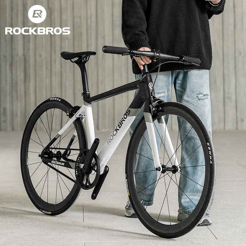 Hoelderlin - Carbon Fiber Flat-Bar Road Bike ¨C Grey Dark Blue