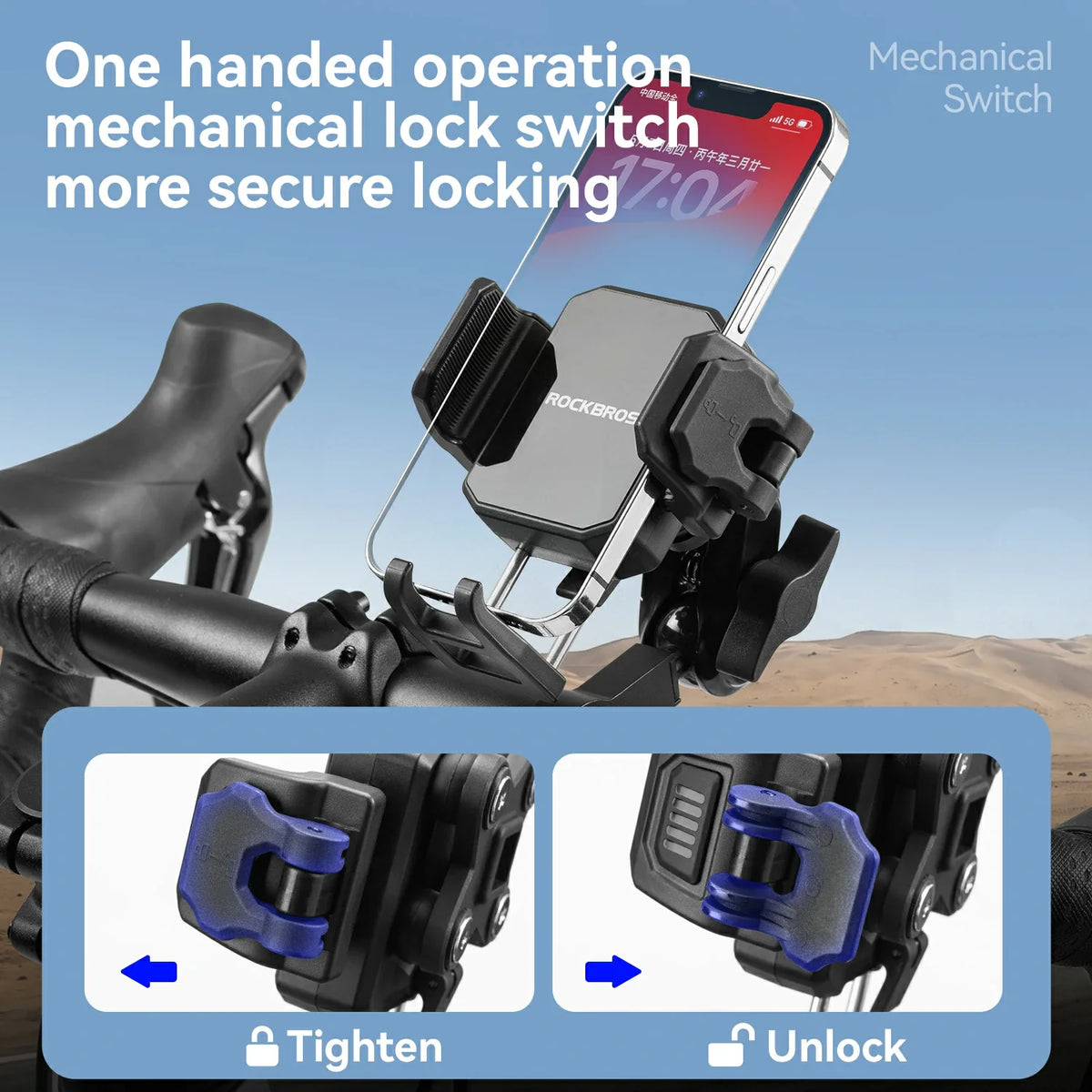 Universal Bike & Motorcycle Phone Mount