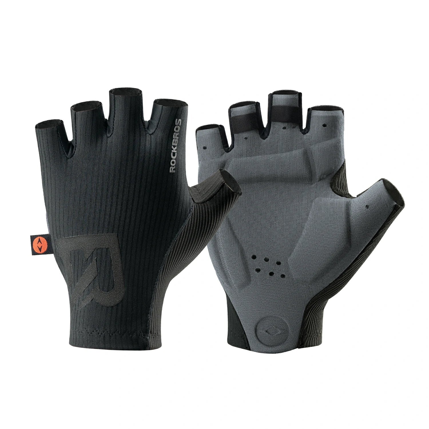 ROCKBROS Elastic Interface® Half-Finger Gel Padded Cycling Bike Gloves