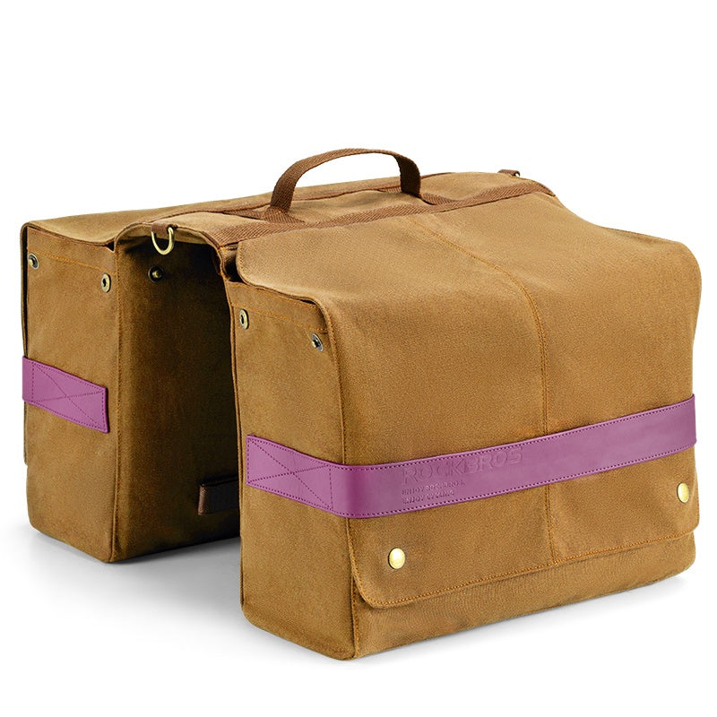 Bike Pannier Bag with Shoulder Strap for Various Bikes 27L Expandable