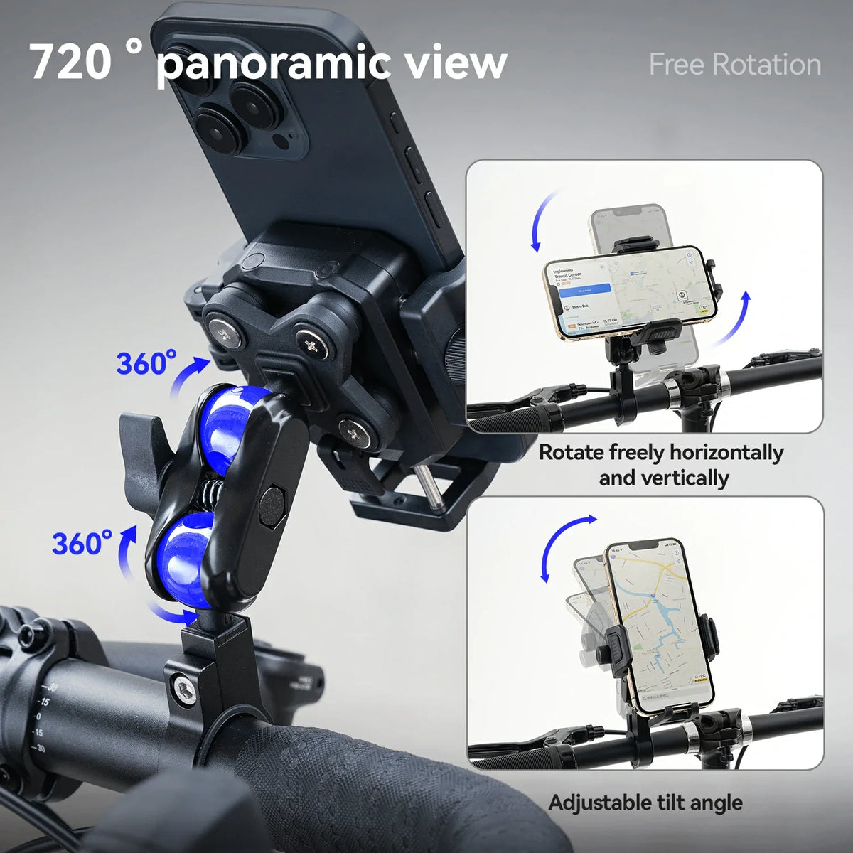 Universal Bike & Motorcycle Phone Mount