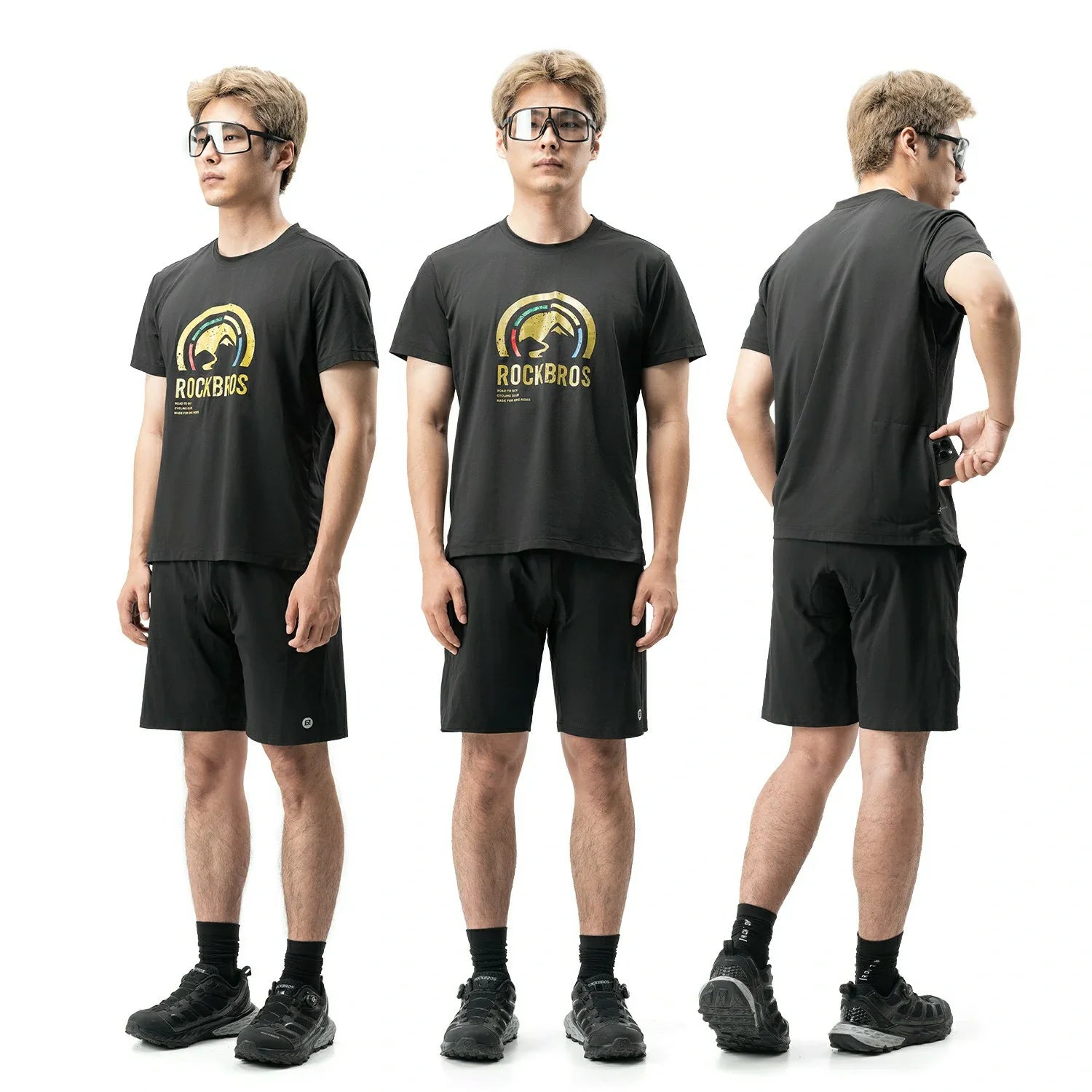 Road to Sky Shirt Unisex Quick Dry Moisture Wicking Breathable Stretch Short Sleeve