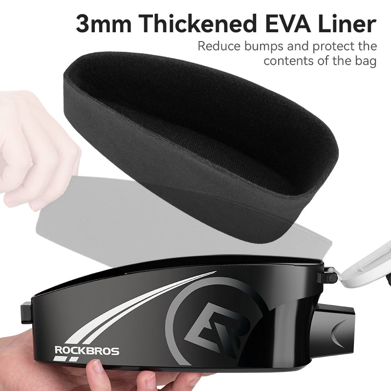 Bike Frame Phone Bag with Hard Case Below 6.8‘’