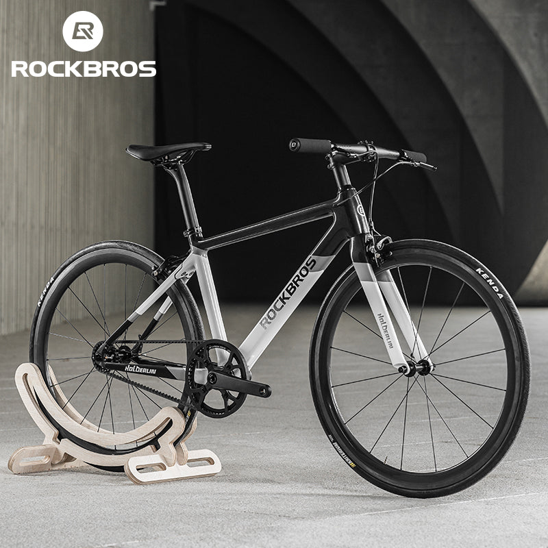 Hoelderlin - Carbon Fiber Flat-Bar Road Bike ¨C Grey Dark Blue