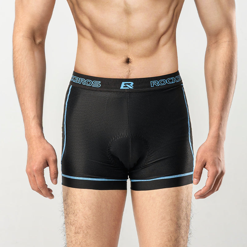 Men's Cycling Underwear Liner Shorts 3D Padded