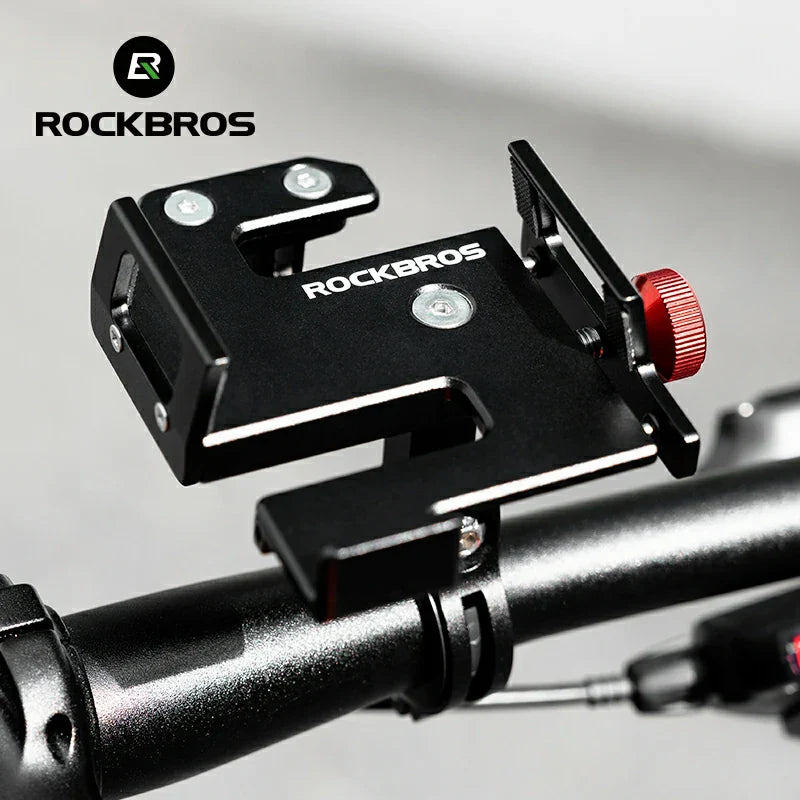 S Clip Ring Bike Phone Holder for 4.7–7.09" Phones