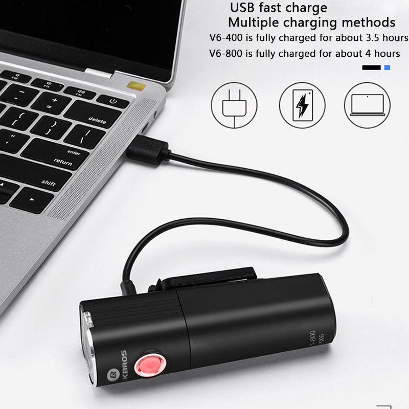 Professional Bike Front Light-800 Lumen