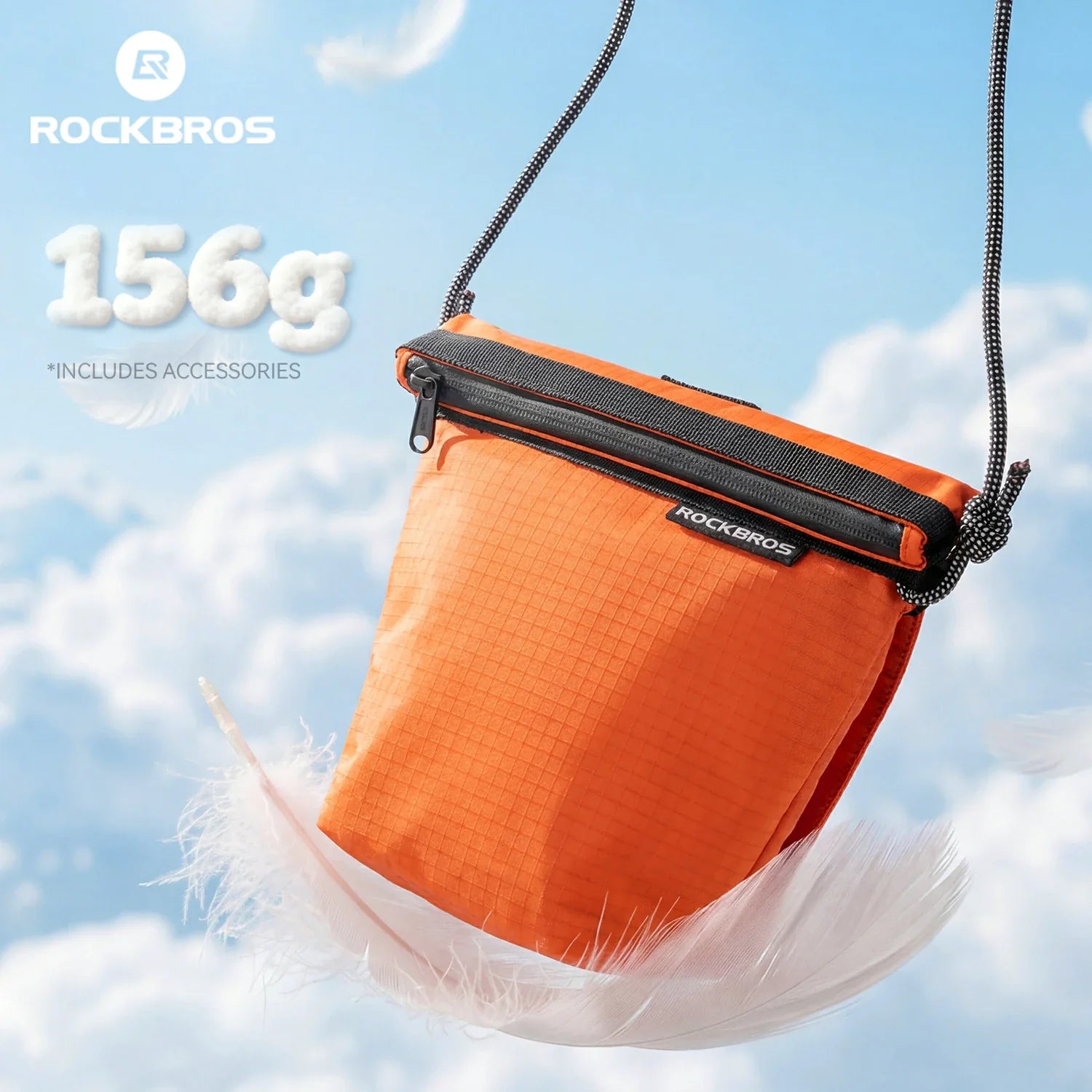 Convertible Bike Front Bag Crossbody Bag– Expandable Nylon Handlebar