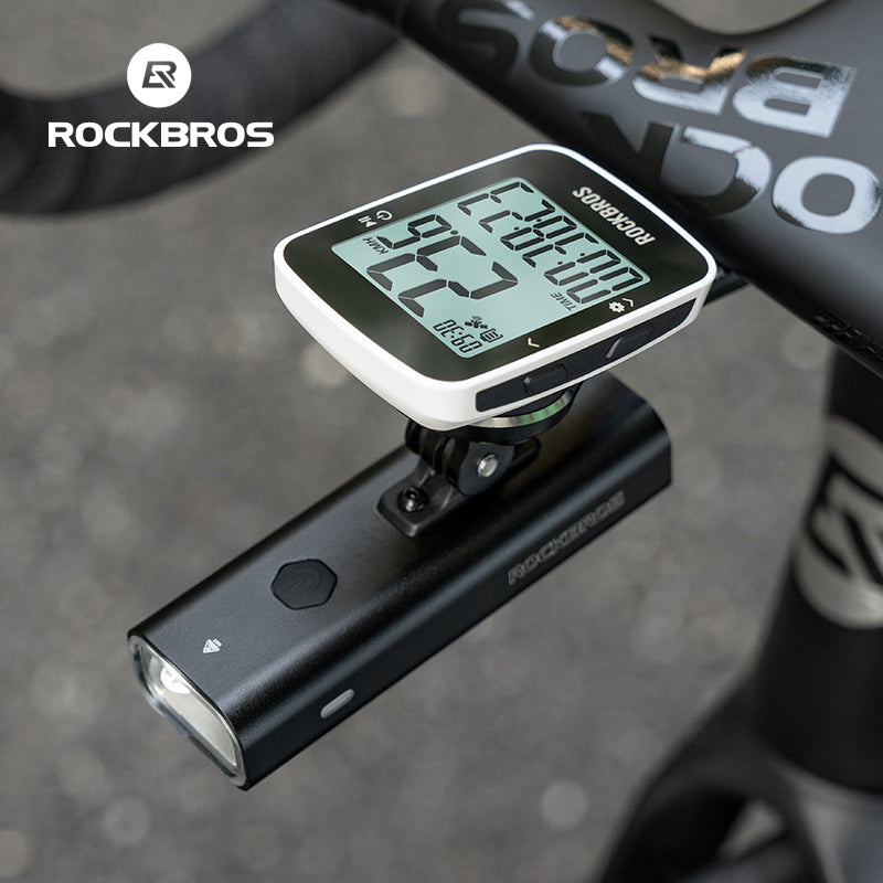 R1 Bike Computer GPS Wireless Speedometer IPX7 600mAh Battery 2.3''