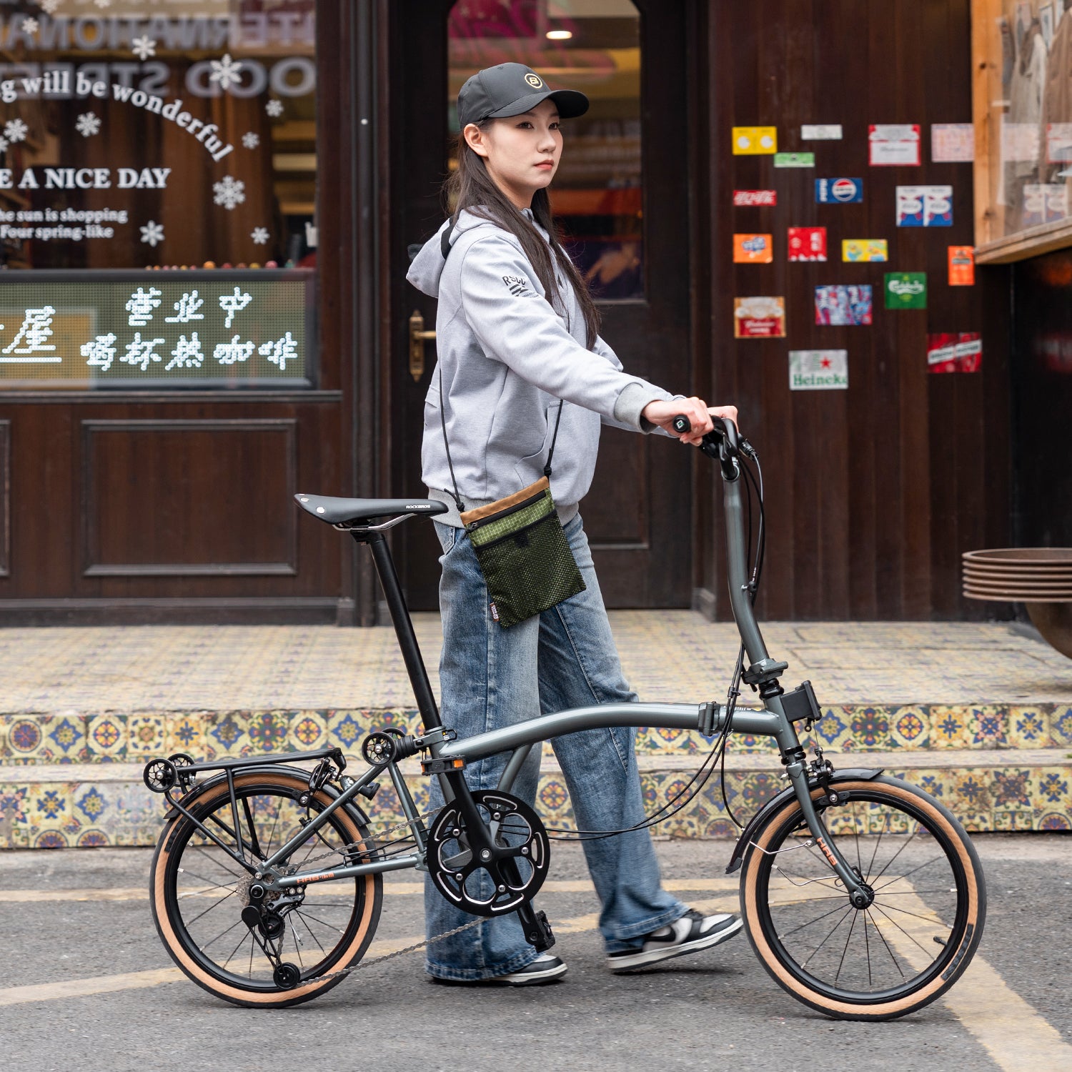 没到货＋不知道成本价ROCKBROS HRS-16M 16-Inch Folding Bike