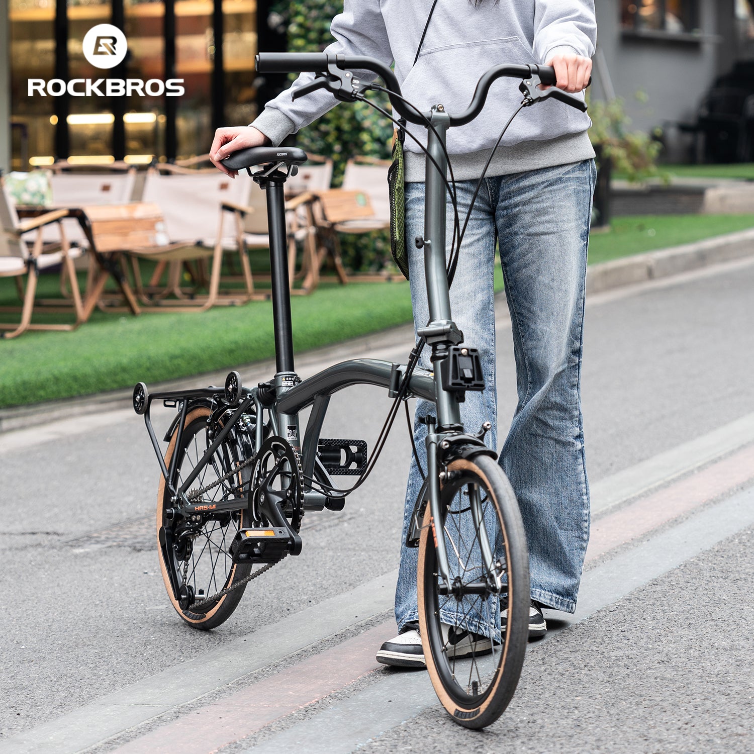 没到货＋不知道成本价ROCKBROS HRS-16M 16-Inch Folding Bike