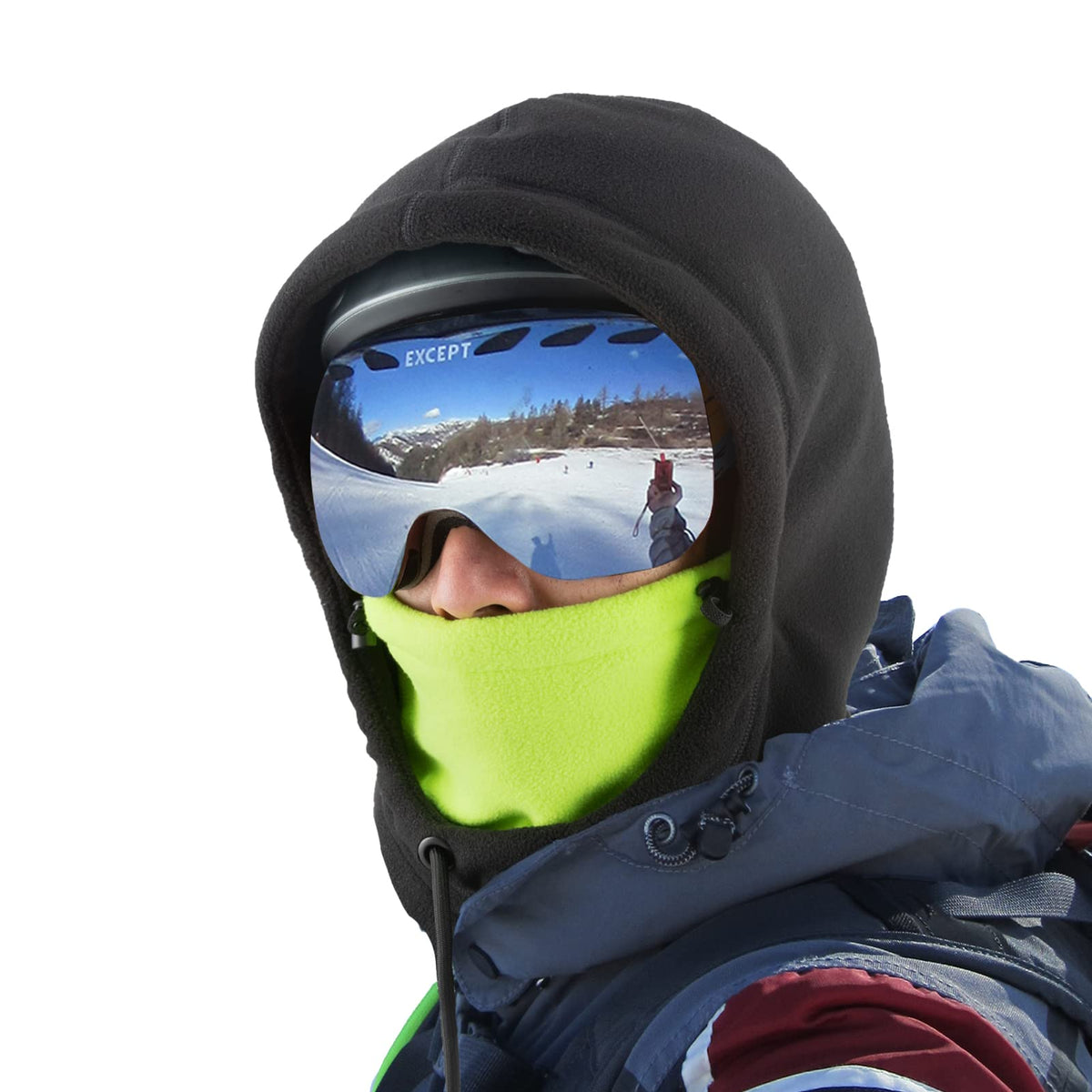 VICTGOAL Thermal Fleece Ski Mask - Wind-Resistant & Skin  Cozy Wind-resistant Fleece Balaclava Wind-Resistant Face Mask main image 1