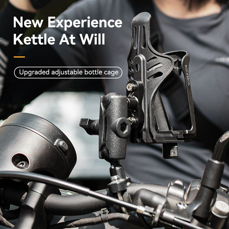 Adjustable Water Bottle Holder for Motorcycles