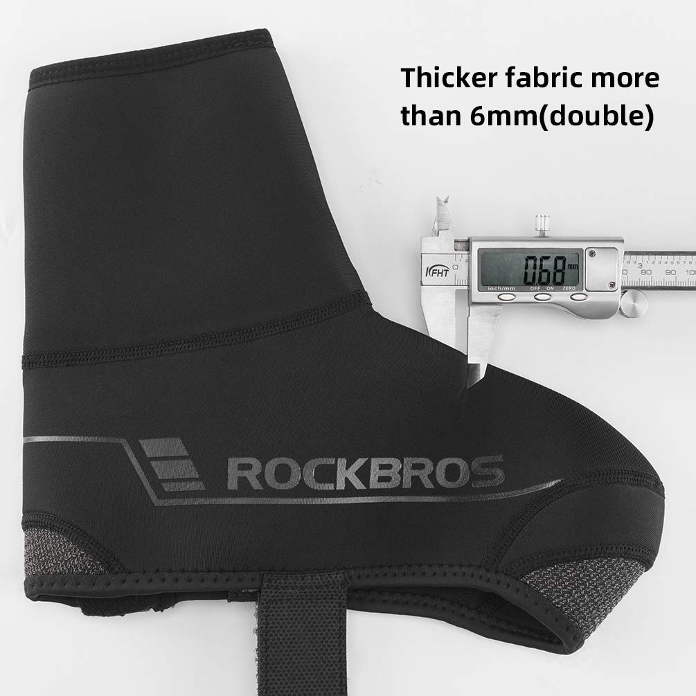 ROCKBROS Winter Windproof Thermal Cycling Shoe Covers