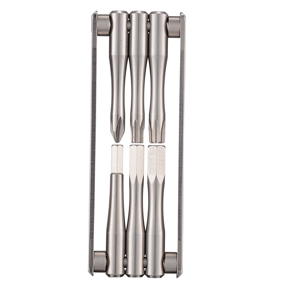 SUS420 High-Strength Stainless Steel 6-in-1 Multi-Function Tool