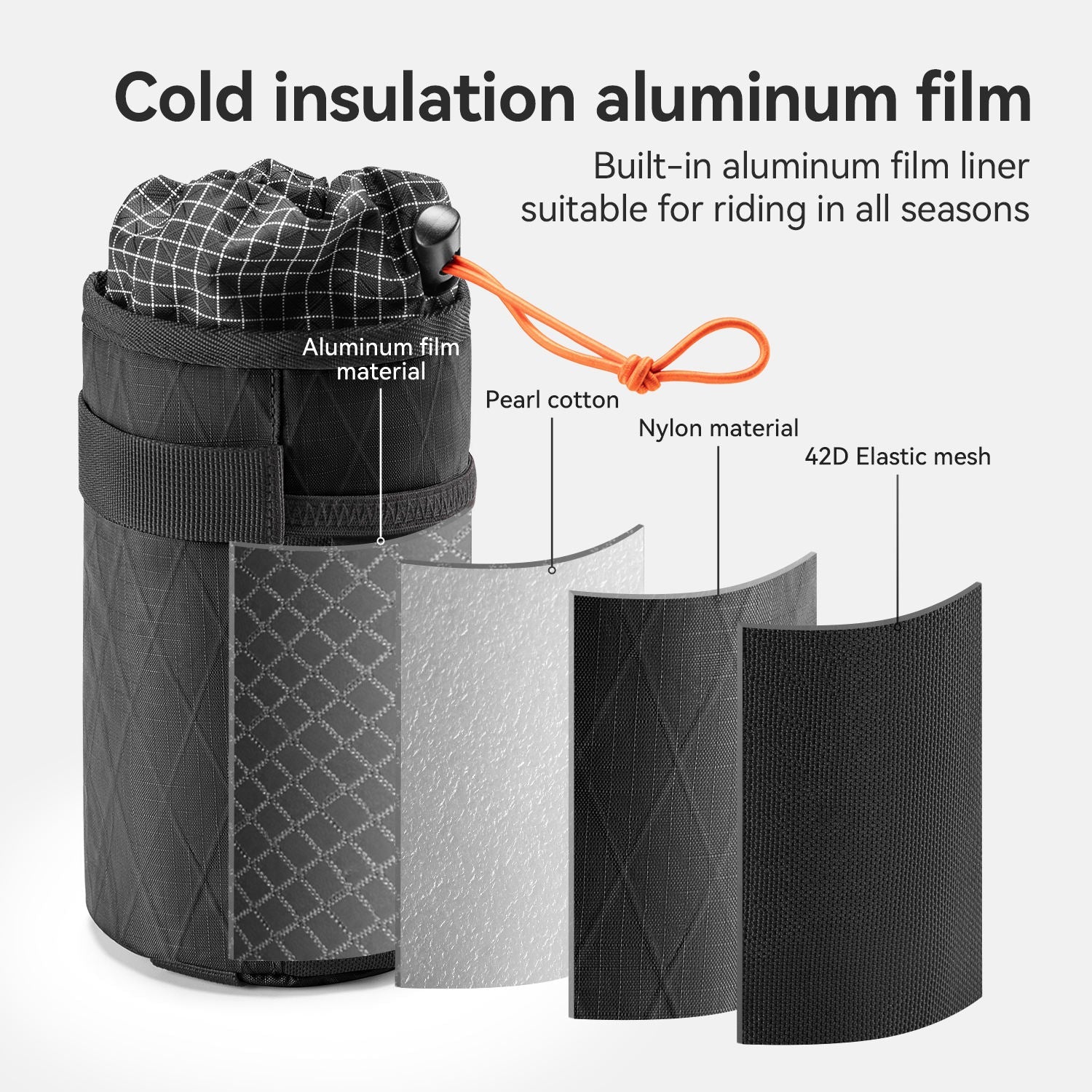 Qunature Bikepacking Water bottle bag