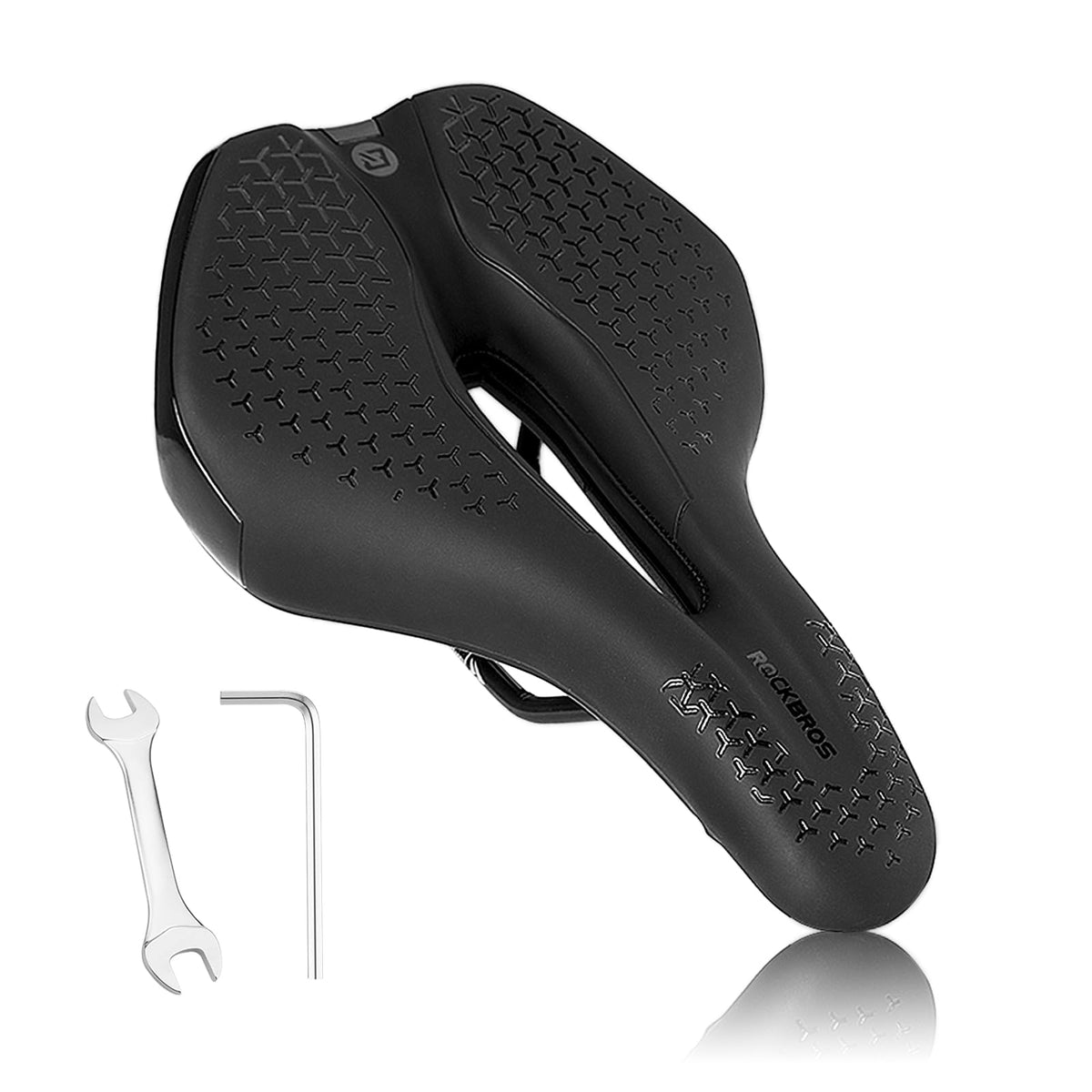 ROCKBROS breathable anti-slip memory foam bike saddle - image 1