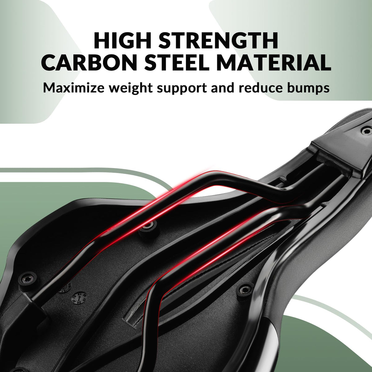 ROCKBROS breathable anti-slip memory foam bike saddle - image 5