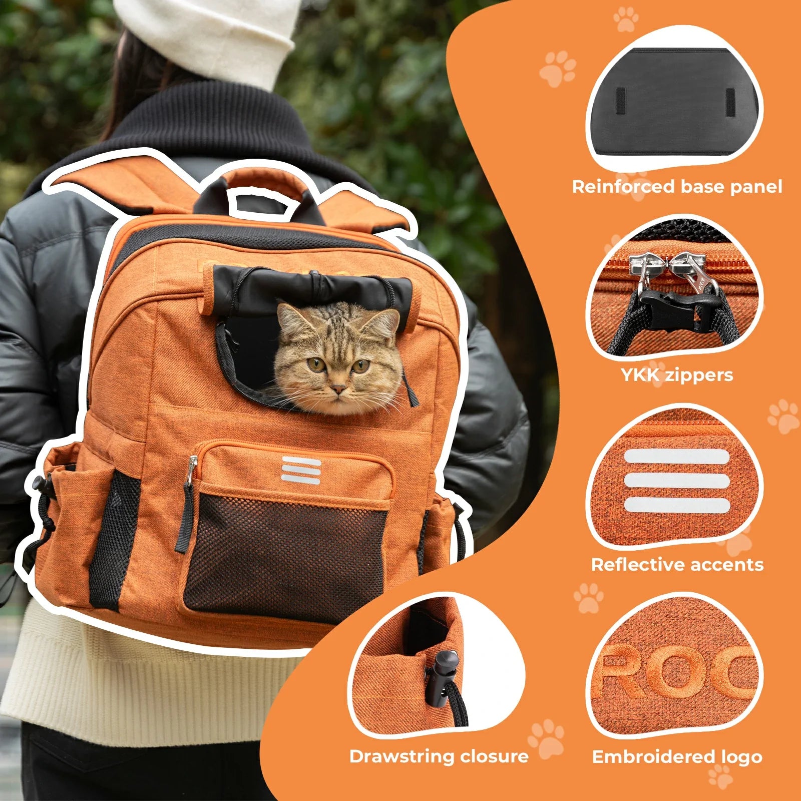 Handlebar Pet Carrier Bag for Brompton & Folding Bikes 21L