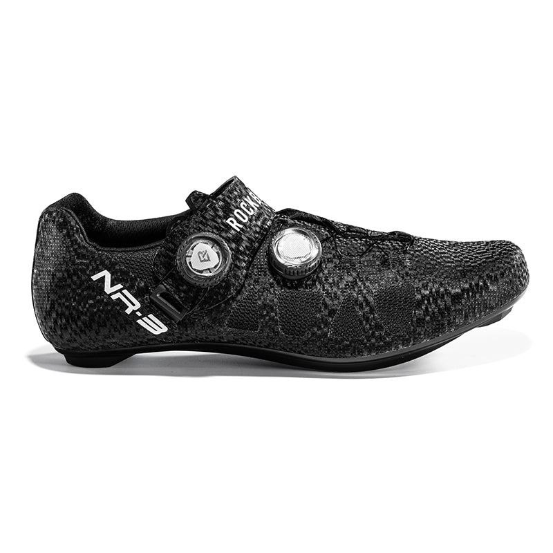 ROCKBROS Clipless Cycling Bike Shoes Road and Mtb Bike Shoes for Men Women NR3  #color_black